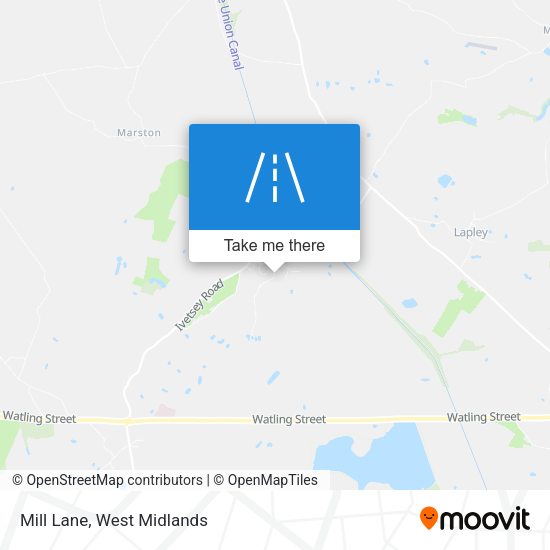 Mill Lane map