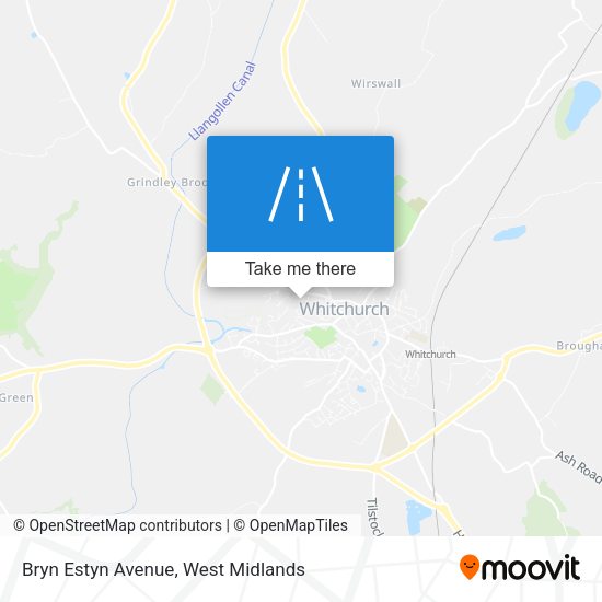 Bryn Estyn Avenue map