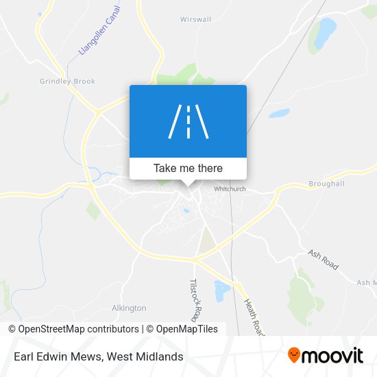 Earl Edwin Mews map