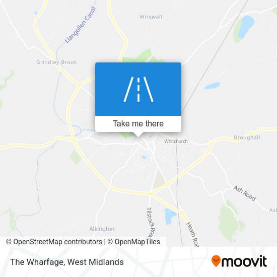 The Wharfage map