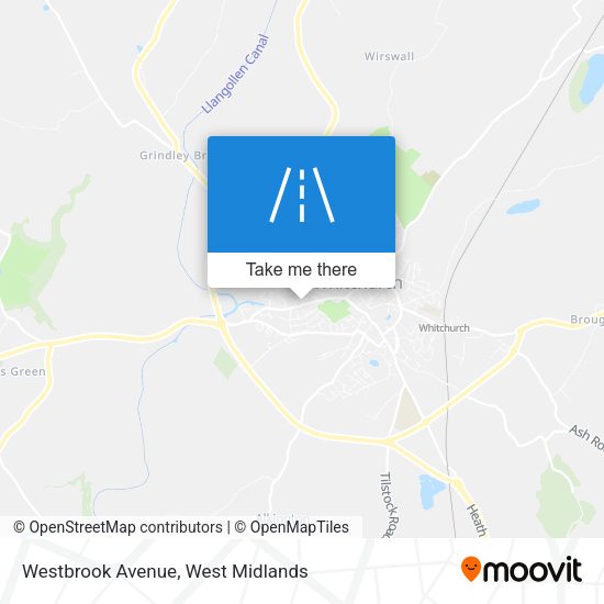 Westbrook Avenue map