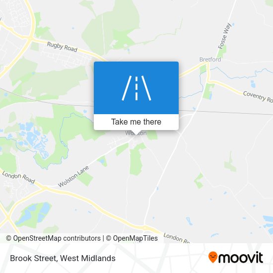 Brook Street map
