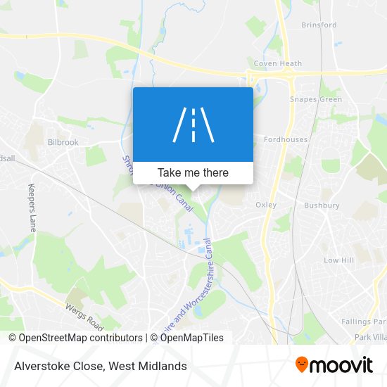Alverstoke Close map