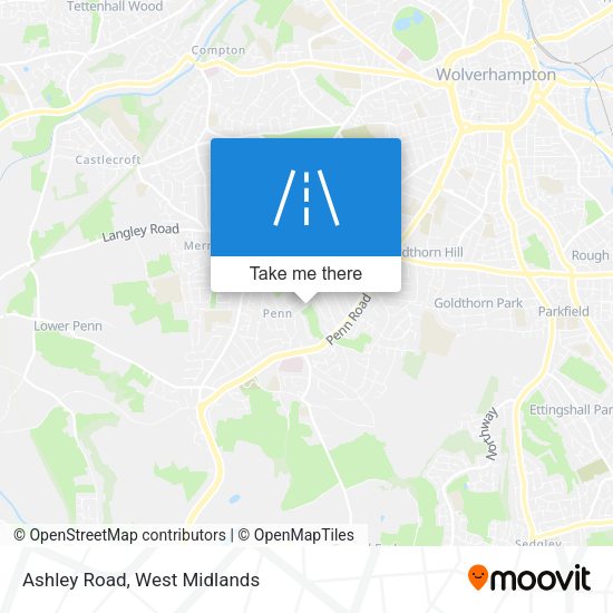 Ashley Road map