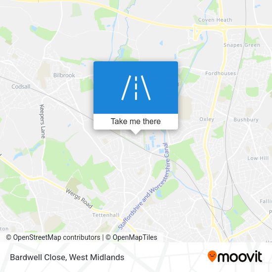 Bardwell Close map