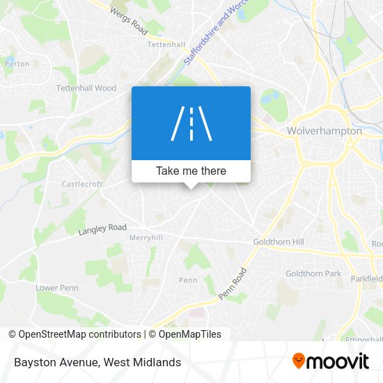 Bayston Avenue map