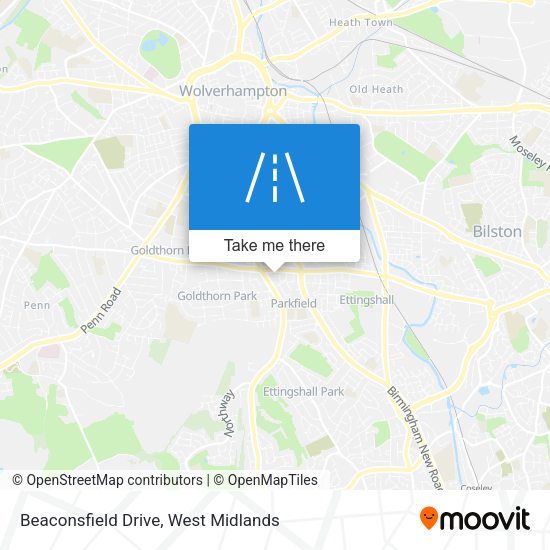 Beaconsfield Drive map
