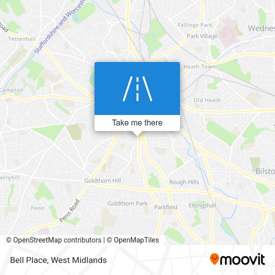 Bell Place map