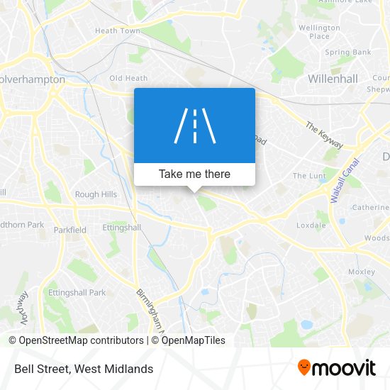 Bell Street map