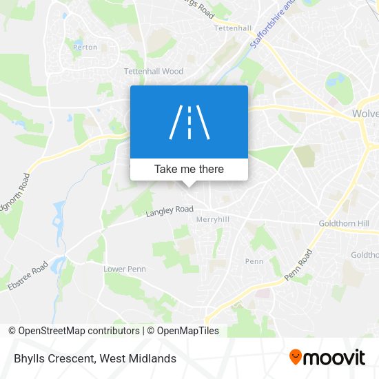 Bhylls Crescent map