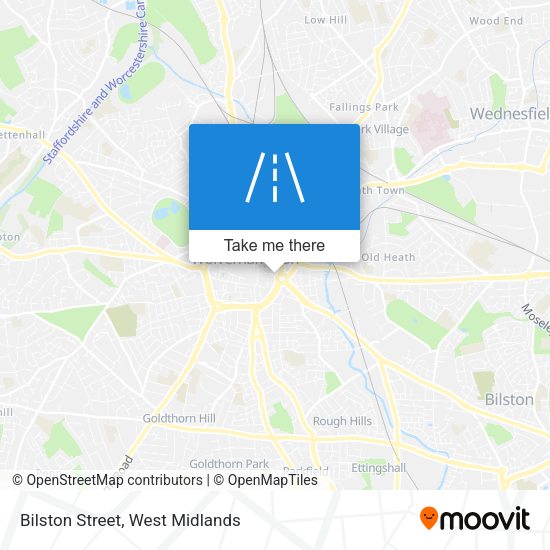 Bilston Street map