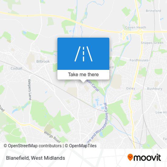 Blanefield map