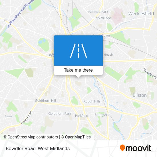 Bowdler Road map