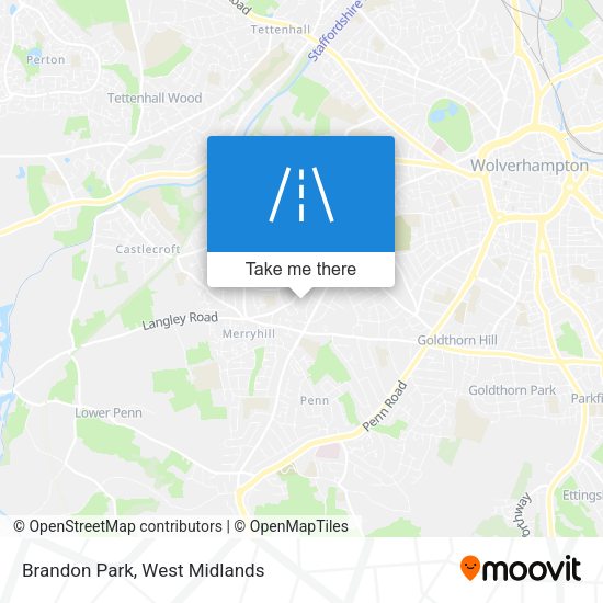 Brandon Park map