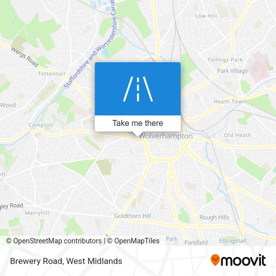 Brewery Road map