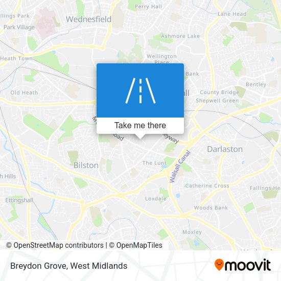 Breydon Grove map
