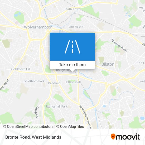 Bronte Road map