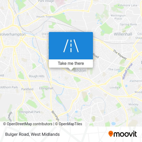 Bulger Road map