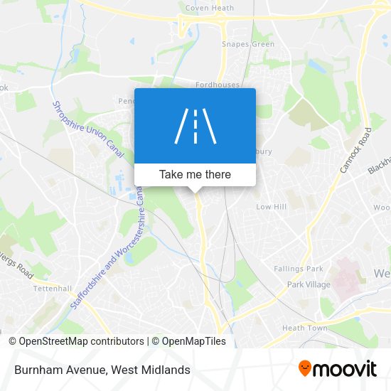 Burnham Avenue map