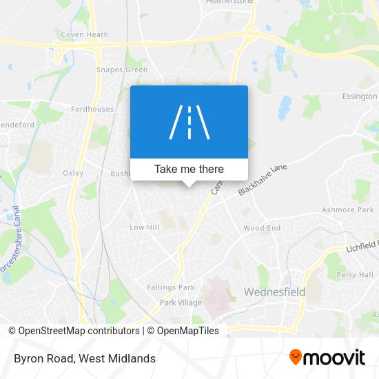 Byron Road map