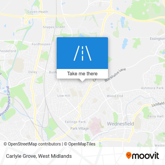 Carlyle Grove map