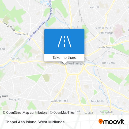 Chapel Ash Island map