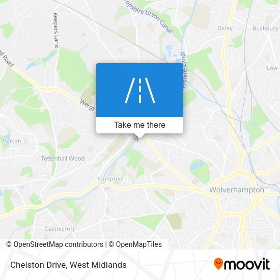 Chelston Drive map