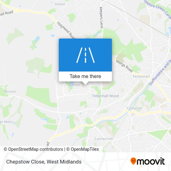 Chepstow Close map