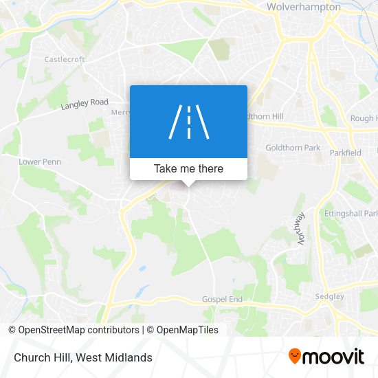 Church Hill map
