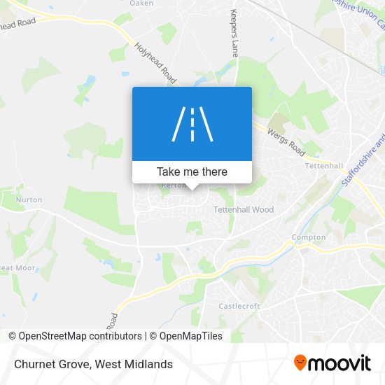 Churnet Grove map