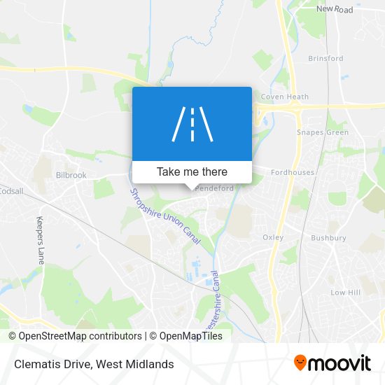 Clematis Drive map