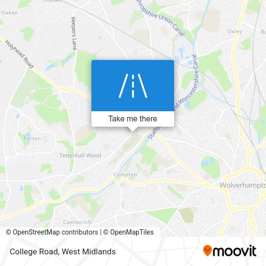 College Road map