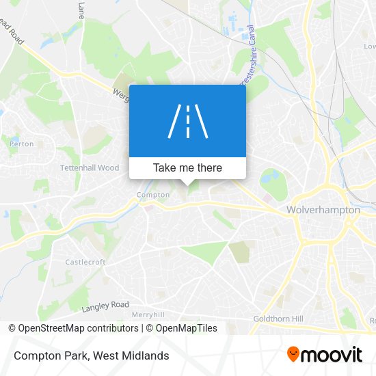 Compton Park map