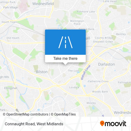 Connaught Road map