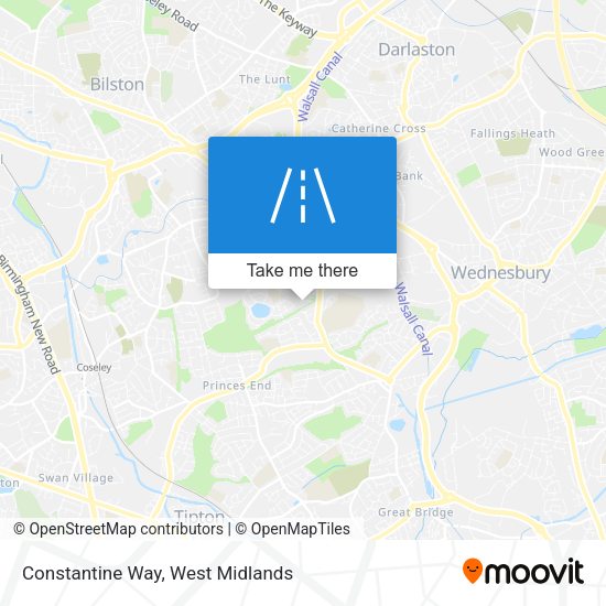 Constantine Way map
