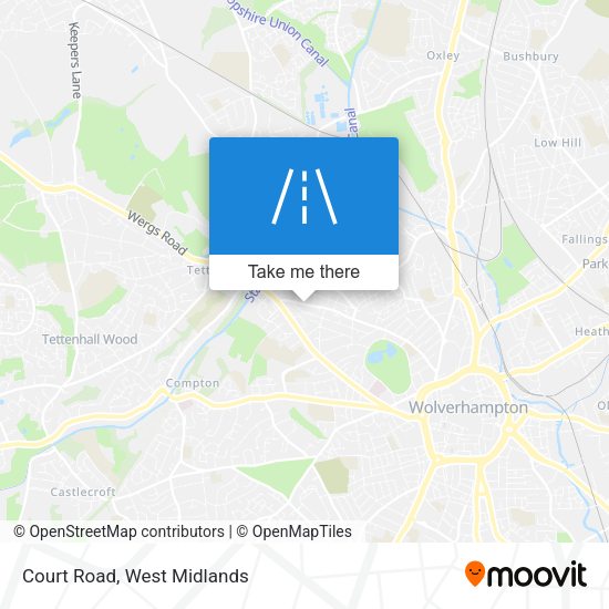 Court Road map