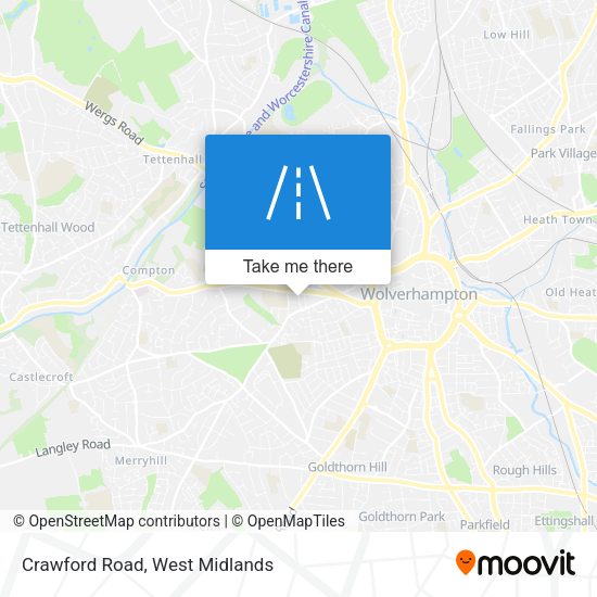 Crawford Road map