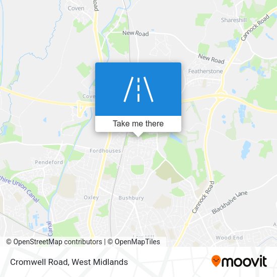 Cromwell Road map