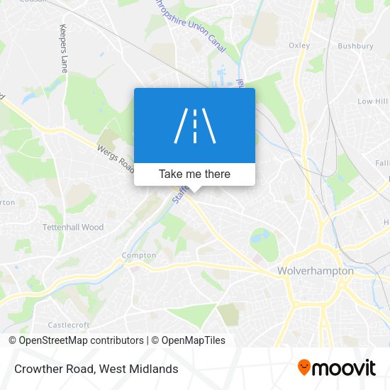 Crowther Road map