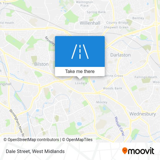 Dale Street map