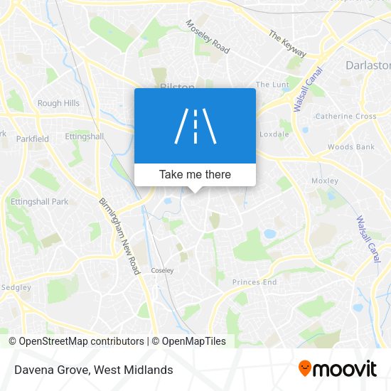 Davena Grove map