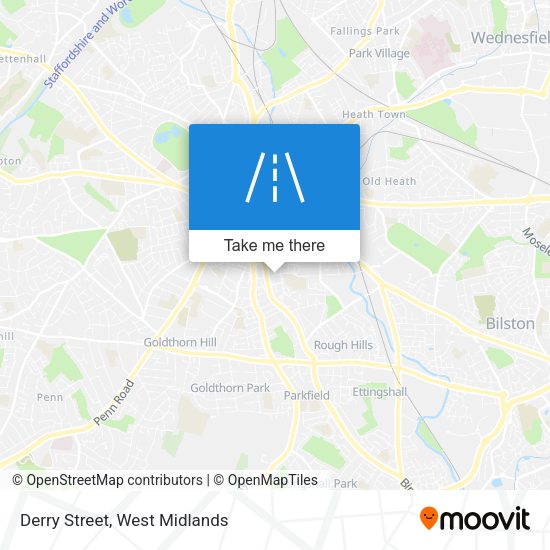 Derry Street map