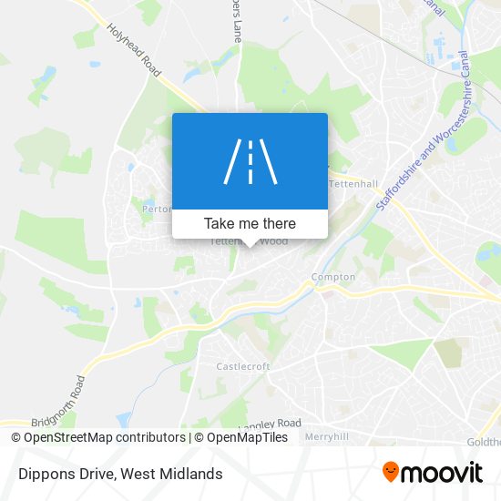 Dippons Drive map