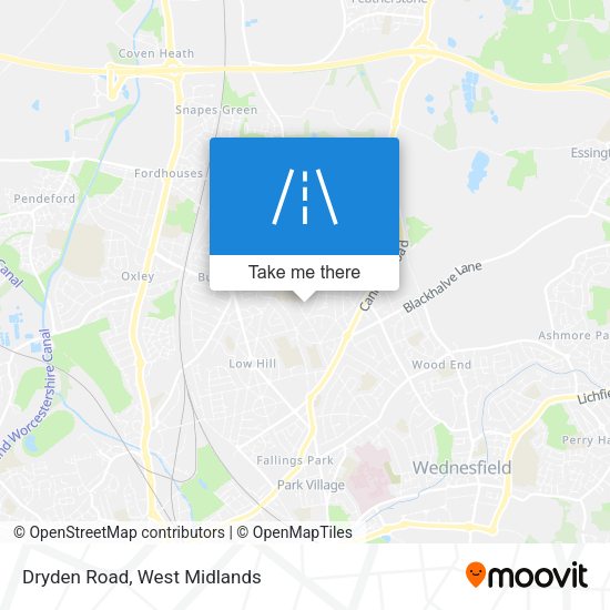 Dryden Road map