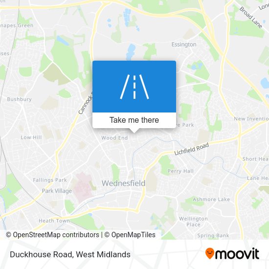 Duckhouse Road map