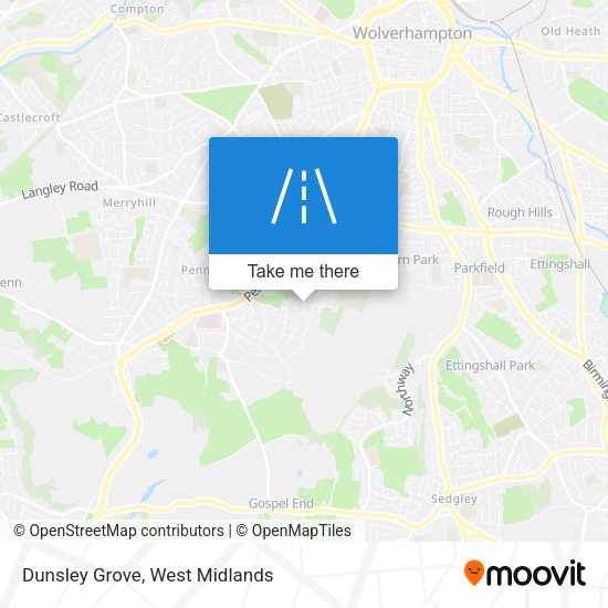 Dunsley Grove map