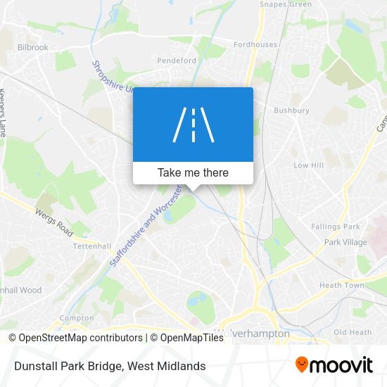 Dunstall Park Bridge map