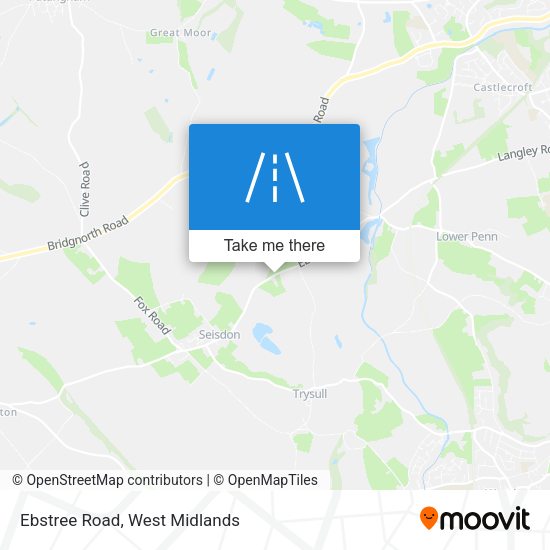 Ebstree Road map
