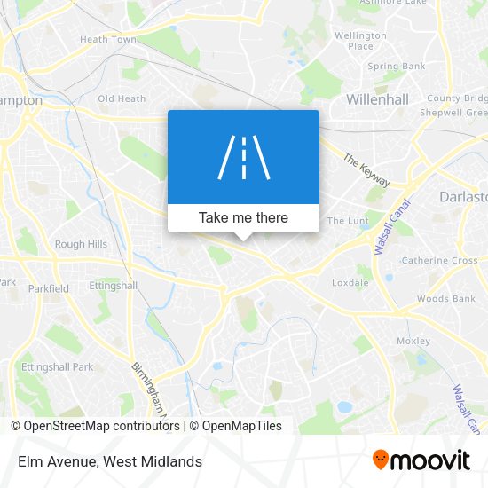 Elm Avenue map