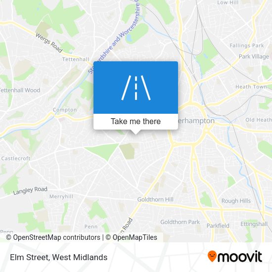Elm Street map